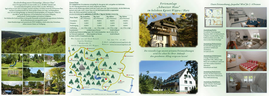 Ferienanlage Harz - Unser Flyer 2015 ist da!